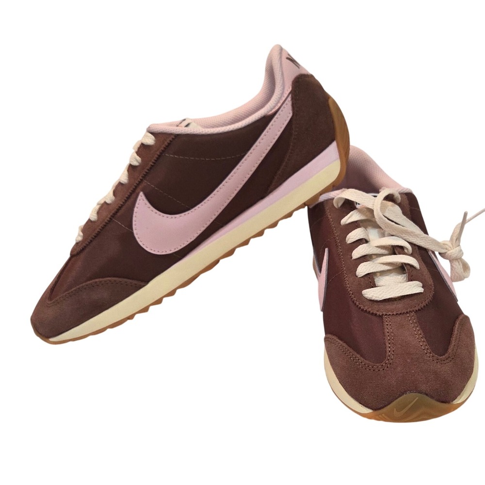 Nike Roshe Waffle Racer Cacao Wow Pink Bloom Brown Sneakers HM4771-201 Womens 8